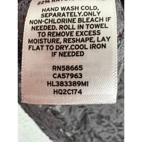 NWT Chelsea28 Lace Top Blouse XS Short Capped Sleeve Gray Floral Design - Picture 12 of 13